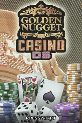 Golden Nugget Casino DS (USA) screen shot title